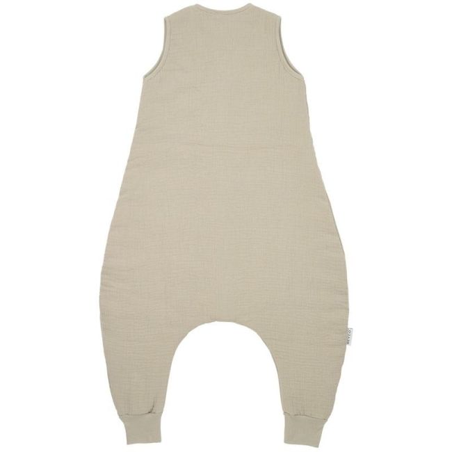 Pyjama Sans Manches Doublé Mousseline Lavée Tog 2.0 80 Cm Me-Uni Sand