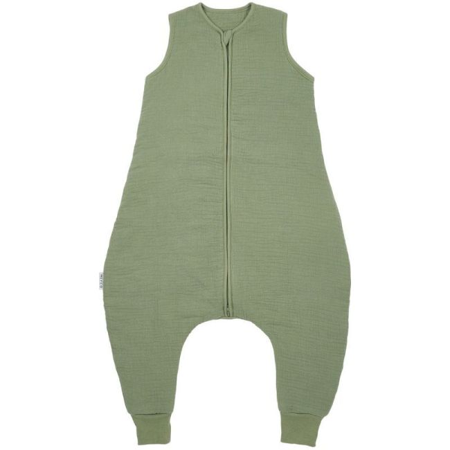 Pyjama Sans Manches Doublé Mousseline Lavée Tog 2.0 92 Cm Me-Uni Olive Green