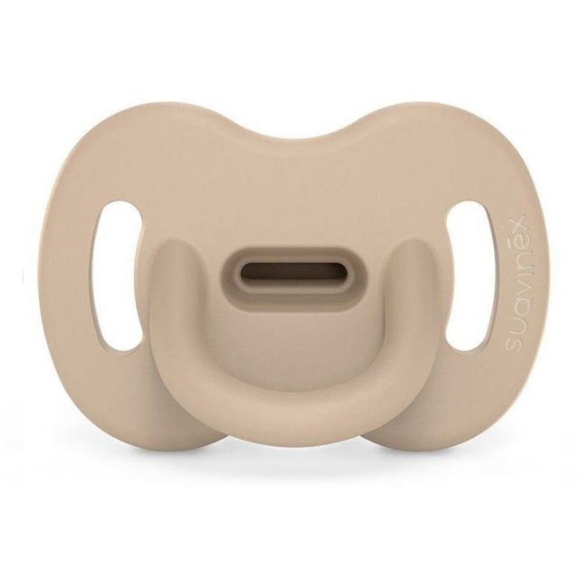 Chupete Fisiologico in Silicone 100% Suavinex SX Pro Beige 0-6 Mesi