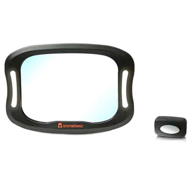 Specchio LED Deluxe con telecomando per Seggiolino Auto