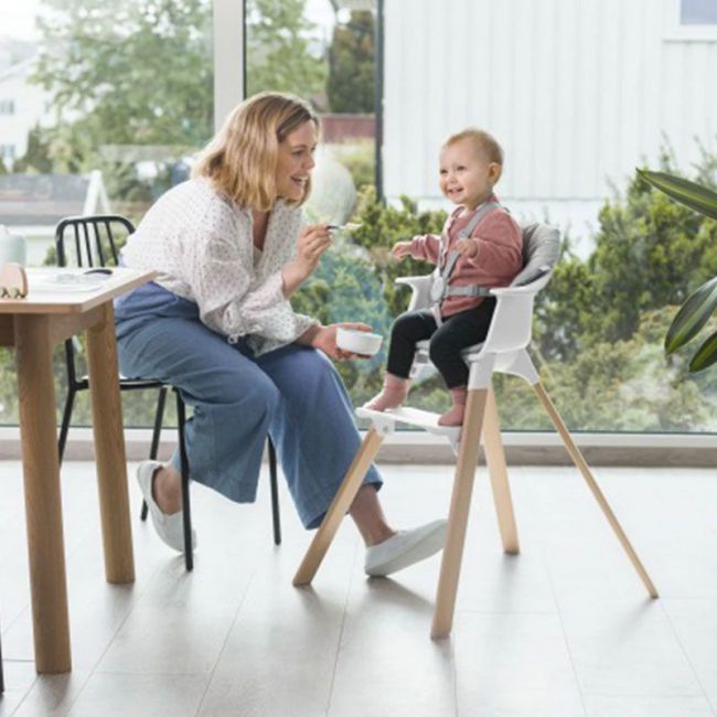 Chaise haute évolutive STOKKE Clikk Green Clover