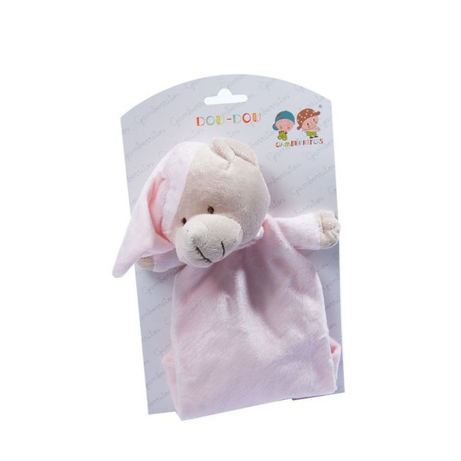 Peluche per bambini 23x23 rosa