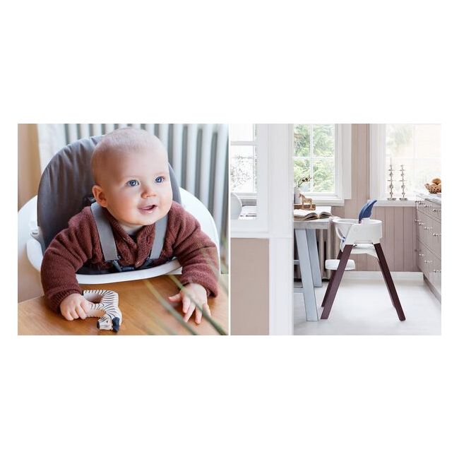 Stokke Steps Coussin pour Baby Set Timeless Grey (coton biologique)