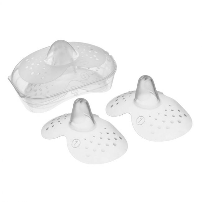 Copricapezzoli Taglia 1 in Silicone 2 Pezzi