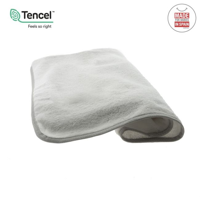 Couche de bain 100X100 cm Gris ciel CAMBRASS - 6