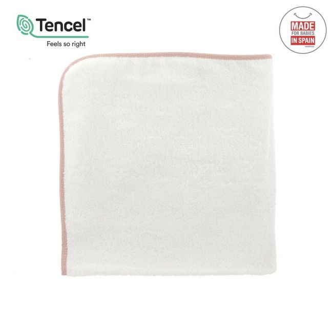 Couche de bain 100X100 cm Rose Ciel CAMBRASS - 3