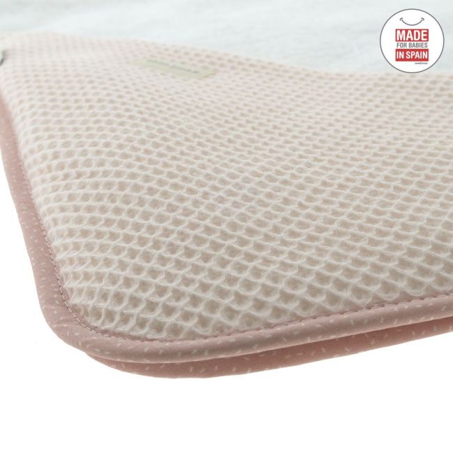 Couche de bain 100X100 cm Rose Ciel CAMBRASS - 4